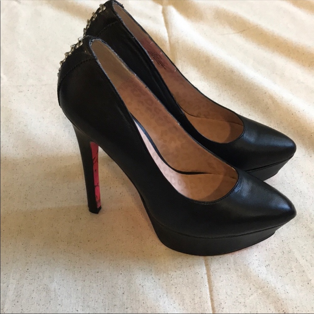 Betsy Johnson Corinn platform pumps size 8.5